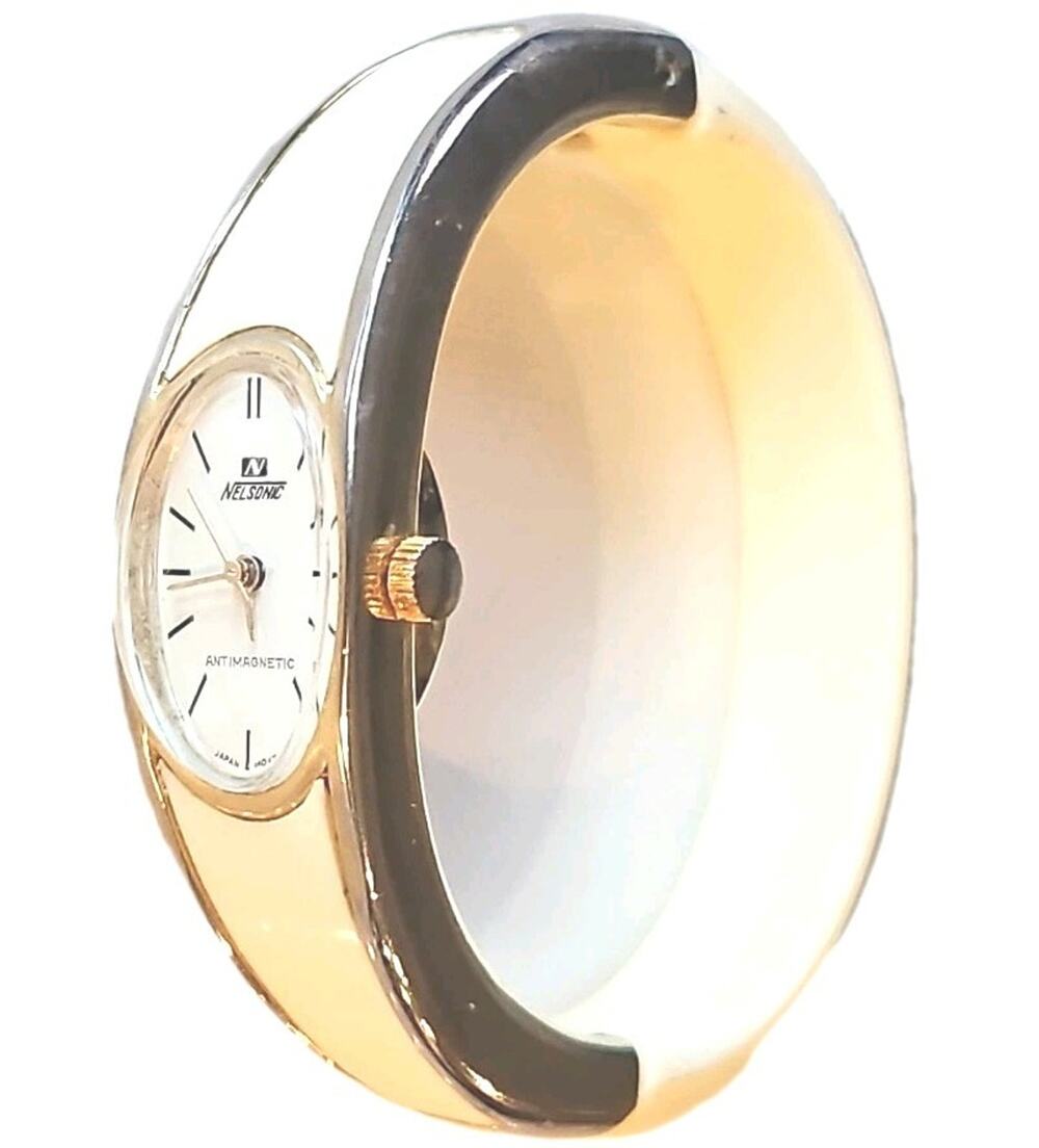 Vintage Nelsonic Antimagnetic Watch Bangle.